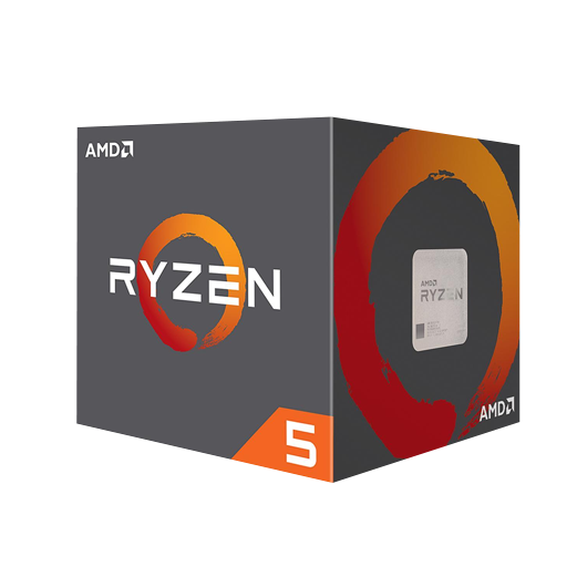 AMD Ryzen 5 2600X 3.6 GHz Six-Core AM4 Unlocked Desktop Processor with ...